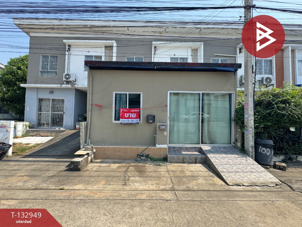 ขายทาวน์โฮมปทุมธานี รังสิต ธรรมศาสตร์ : ขายทาวน์เฮ้าส์ หมู่บ้านพฤกษา60/1 รังสิต-บางพูน ปทุมธานี