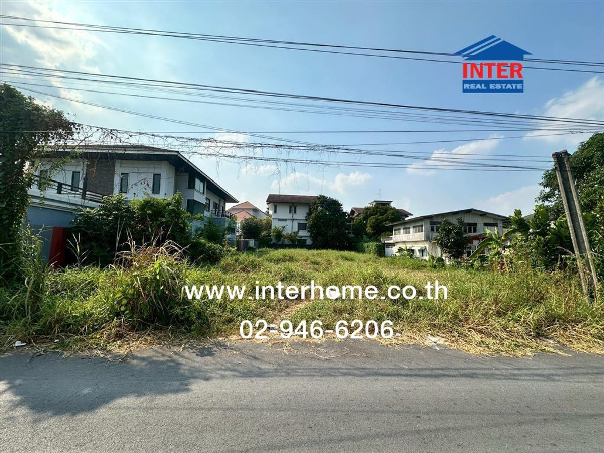 For SaleLandVipawadee, Don Mueang, Lak Si : Empty land 211 sq m. land, Soi Thet Rachan 11, Vibhavadi Road, Cherd Rachan Road, Don Mueang District, Bangkok.