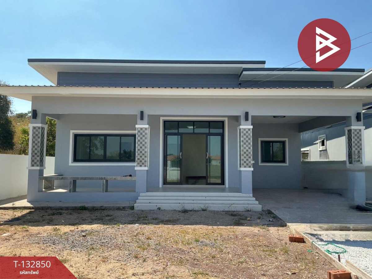 For SaleHouseKhon Kaen : Single-storey detached house for sale, area 1 ngan 51.5 sq m, Chum Phae, Khon Kaen