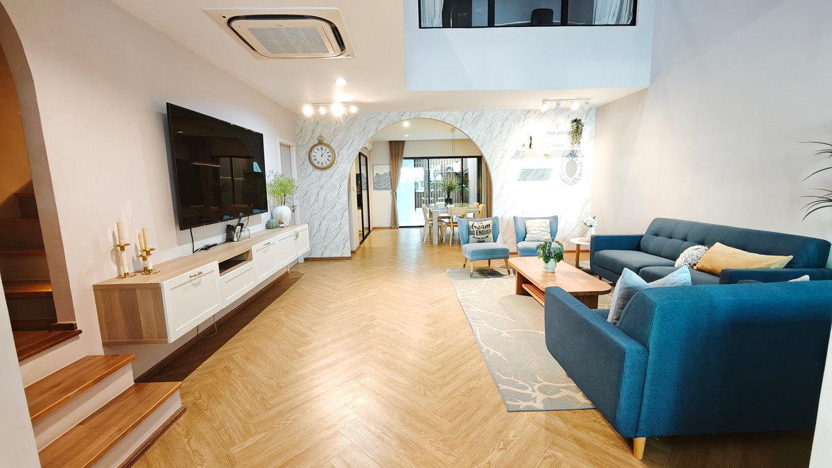 For RentHousePattanakan, Srinakarin : Townhome for rent, 3bedrooms Nirvana Define Srinakarin-Rama 9