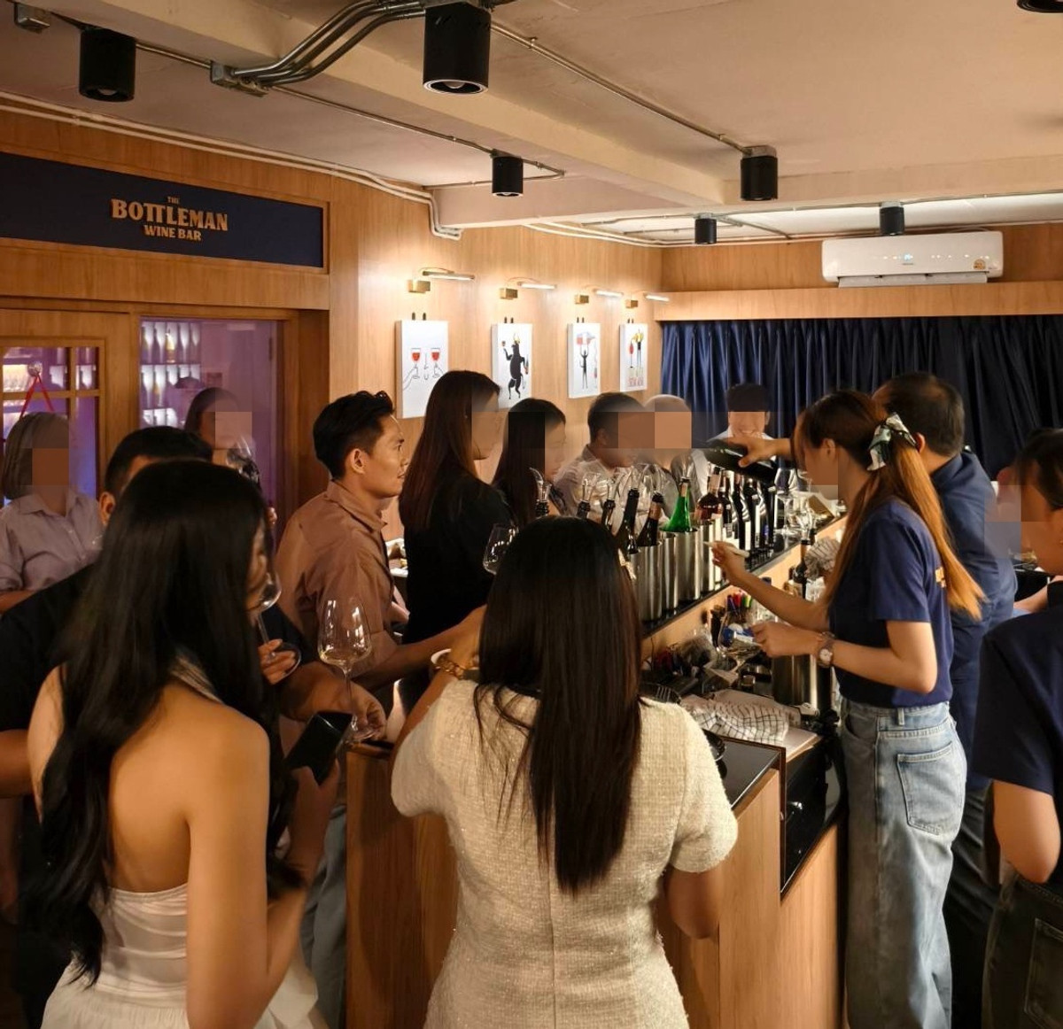 เซ้งร้านค้า/ตลาดนัดสยาม จุฬา สามย่าน : เซ้งร้านหรู Wine Bar  ใจกลางเมือง ถนนวิทยุ  ใกล้ All Seasons Place  GPF ใกล้โรงแรม Conrad