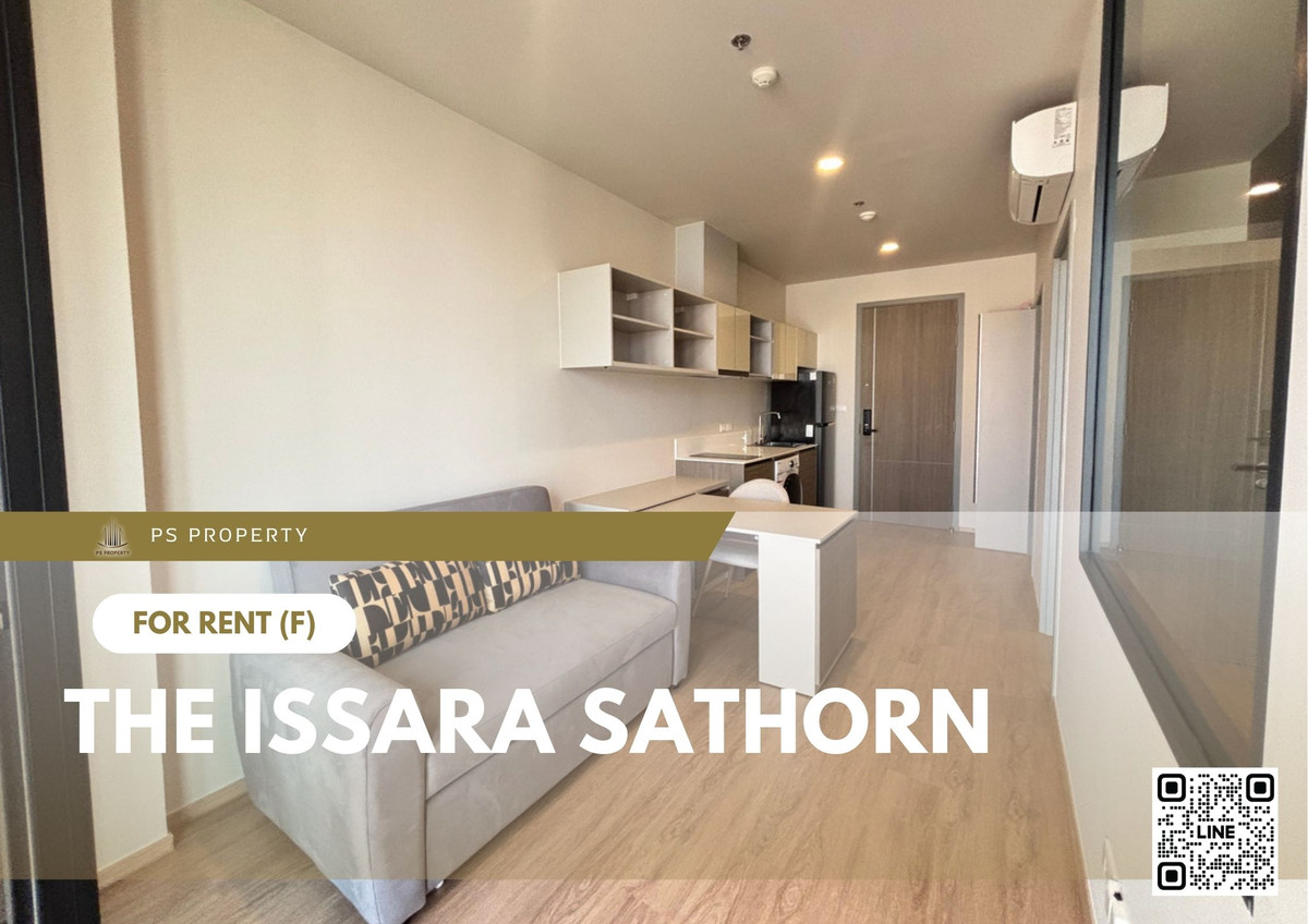 ให้เช่าคอนโดสาทร นราธิวาส : ให้เช่า 📍 The Issara Sathorn 📍 เฟอร์นิเจอร์ และ เครื่องใช้ไฟฟ้าครบ ใกล้ BTS ช่องนนทรี
