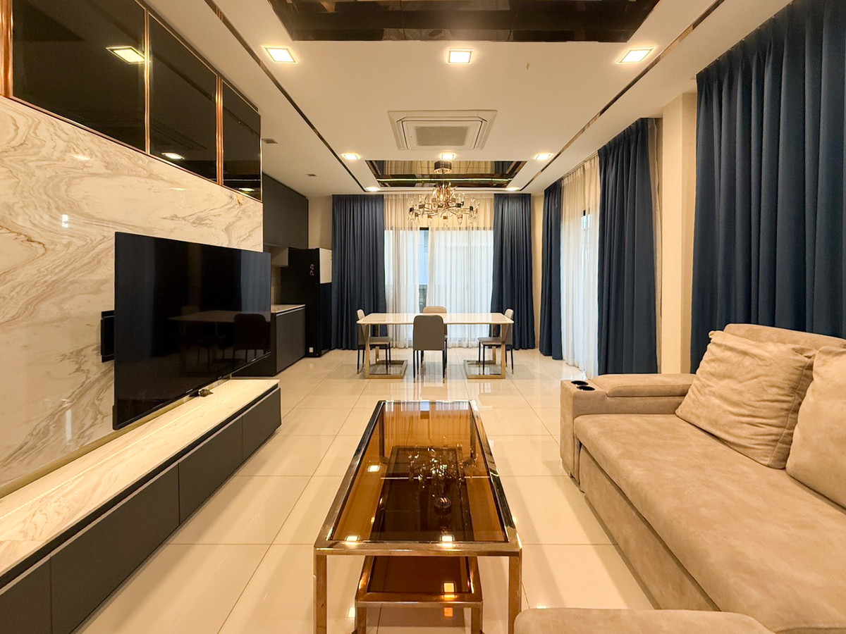 For RentHousePattanakan, Srinakarin : Single house for rent Ready to move in Near Brighton International School, Suvarnabhumi Airport 🛫