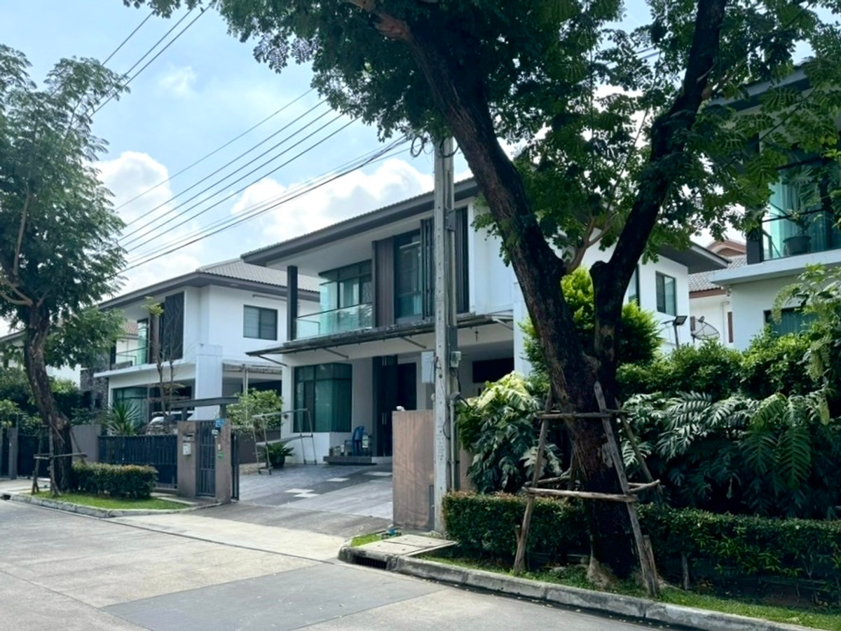 For SaleHouseLadkrabang, Suwannaphum Airport : Manthana Onnut - Wongwan 4 / 3 Bedrooms (FOR SALE) POON147