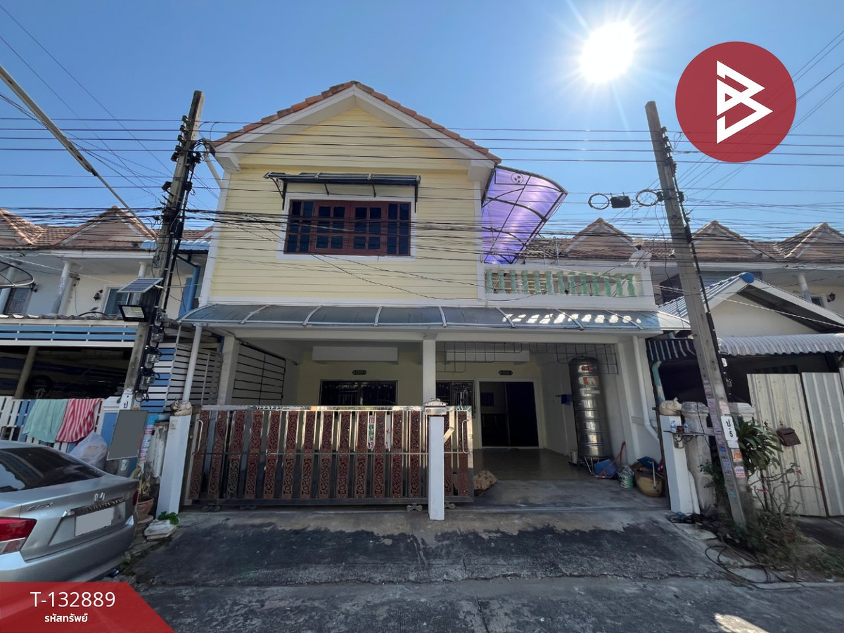 ขายทาวน์โฮมสมุทรปราการ สำโรง : ขายทาวน์เฮ้าส์ หมู่บ้านพุฒสีวิลล่า 5 แพรกษา สมุทรปราการ ราคาถูก