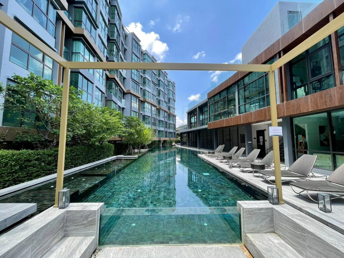 ให้เช่าคอนโดอ่อนนุช อุดมสุข : 🔥ให้เช่าด่วน🔥The Excel Hideaway Sukhumvit 71 มุมดี วิวเมือง โปร่งโล่งไม่มีตึกสูงบัง เฟอร์นิเจอร์ และเครื่องใช้ไฟฟ้าครบครัน ❗