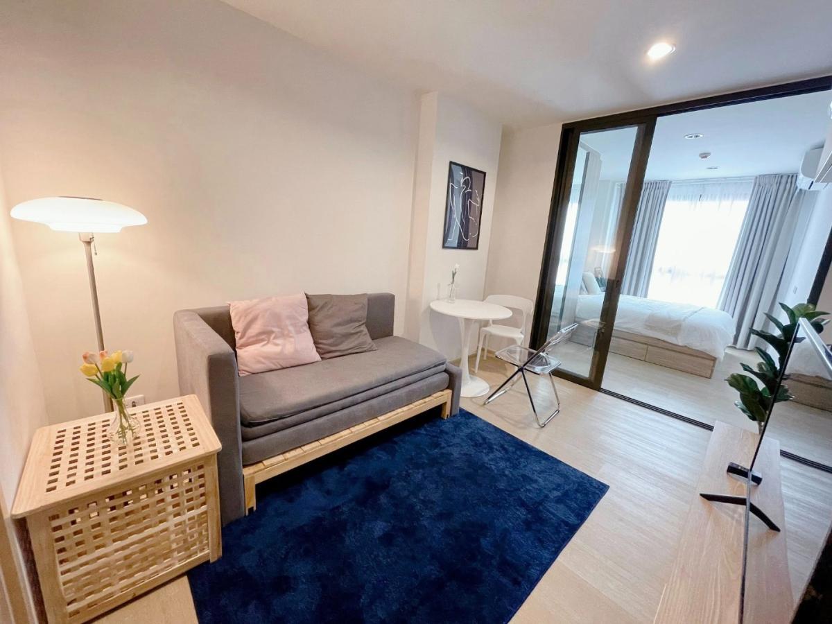 ให้เช่าคอนโดอ่อนนุช อุดมสุข : 🔥ให้เช่าด่วน🔥The Excel Hideaway Sukhumvit 71 มุมดี วิวเมือง โปร่งโล่งไม่มีตึกสูงบัง เฟอร์นิเจอร์ และเครื่องใช้ไฟฟ้าครบครัน ❗