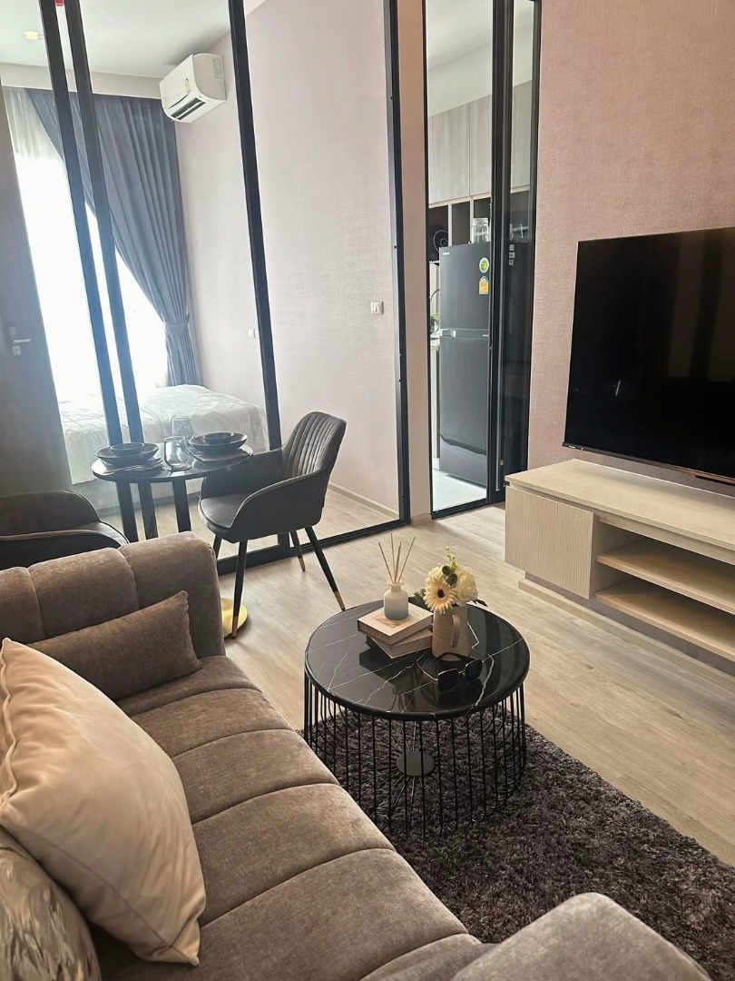 For RentCondoOnnut, Udomsuk : 🔥For Rent Now🔥 Knightsbridge Prime On Nut, River View, Fully Furnished, Ready to Move In, Near BTS On Nut