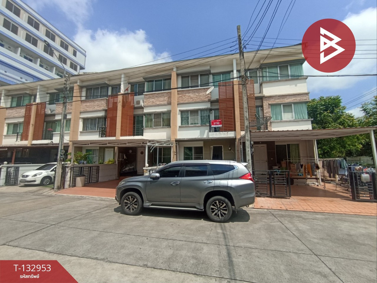 ขายทาวน์โฮมสมุทรปราการ สำโรง : ขายทาวน์เฮ้าส์ หมู่บ้านทาวน์พลัส เทพารักษ์ (TownPlus Thepharak) สมุทรปราการ