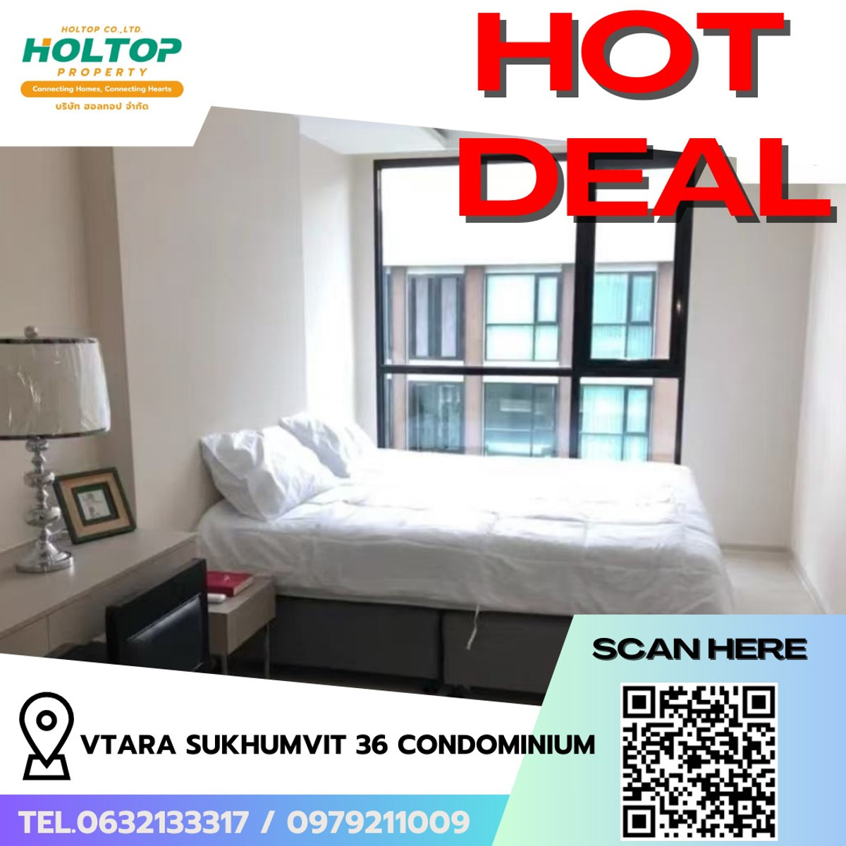 ขายคอนโดสุขุมวิท อโศก ทองหล่อ : Owner post 🎉  ขายคอนโด VTARA SUKHUMVIT 36 CONDOMINIUM 