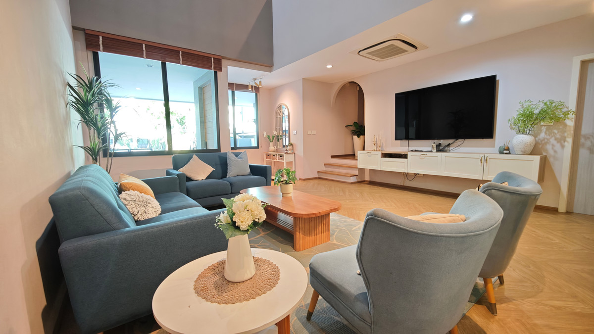 For RentHousePattanakan, Srinakarin : Townhome for rent, 3bedrooms Nirvana Define Srinakarin-Rama 9