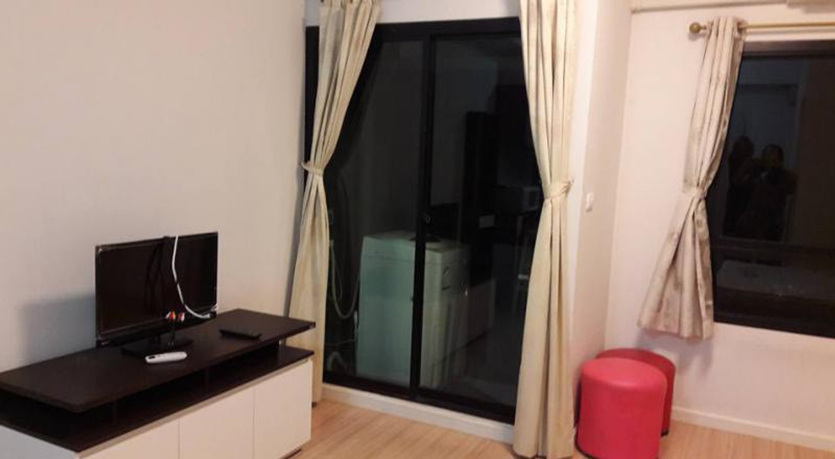 For RentCondoRatchadapisek, Huaikwang, Suttisan : ★ Condolette Ratchada 36 ★ area 28 sq m, 6th floor (1 bedroom, 1 bathroom) ★ Near MRT Ladprao ★ Near Chandrakasem Rajabhat University, Central Ladprao ★ Numerous amenities ★ Fully furnished with appliances ★