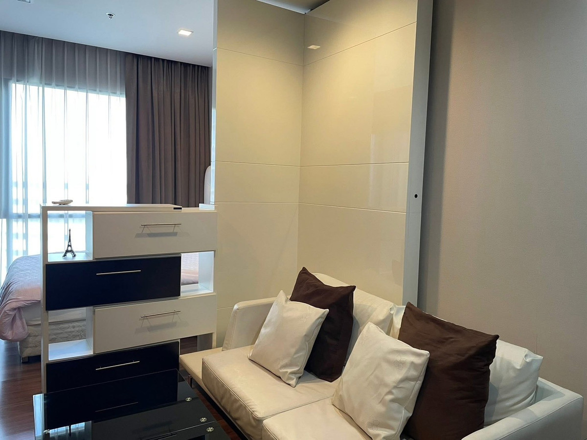 ให้เช่าคอนโดรัชดา ห้วยขวาง : Ivy Ampio Ratchada–Huai Khwang, 1Bedroom MRT Thailand Cultural Centre (Condo For Rent)