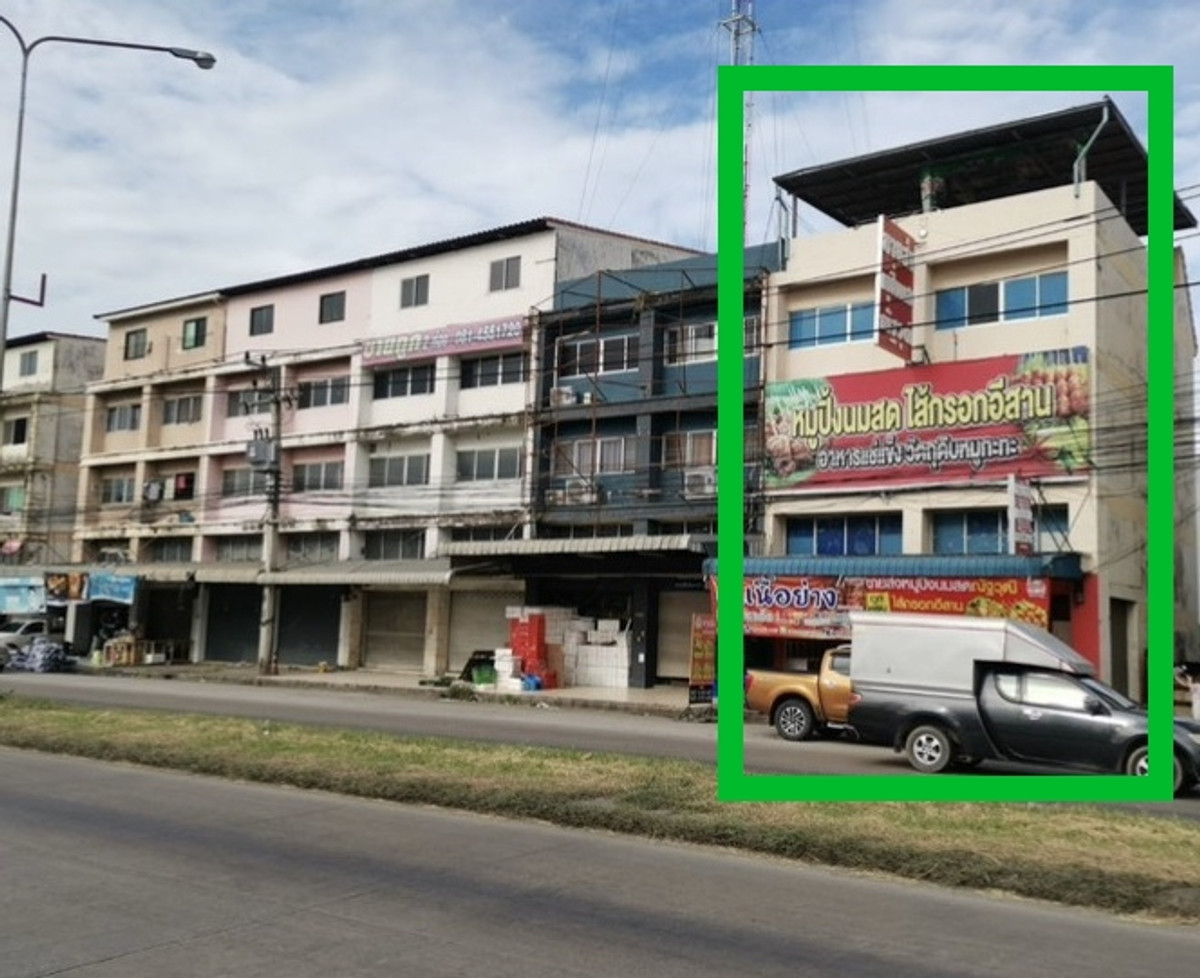 For SaleShop HousePathum Thani,Rangsit, Thammasat : For sale: 2 commercial buildings, Khlong Luang Muang Mai, price 14.9 million baht.