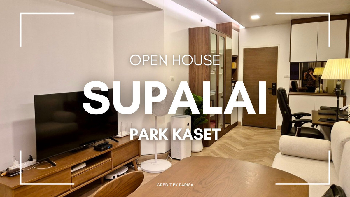 For RentCondoKasetsart, Ratchayothin : OPEN HOUSE !!! ** 1 large bedroom, high ceiling, Cozy Style, good location, next to the BTS **