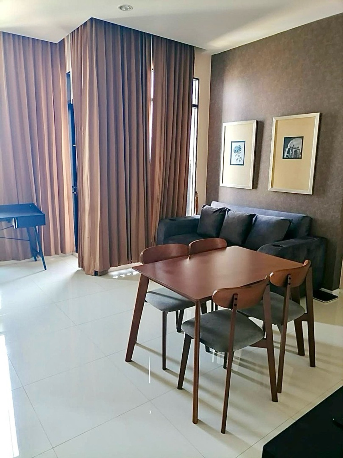 For RentCondoSukhumvit, Asoke, Thonglor : Estella Ekkamai 1 bedroom, high floor, special price‼️