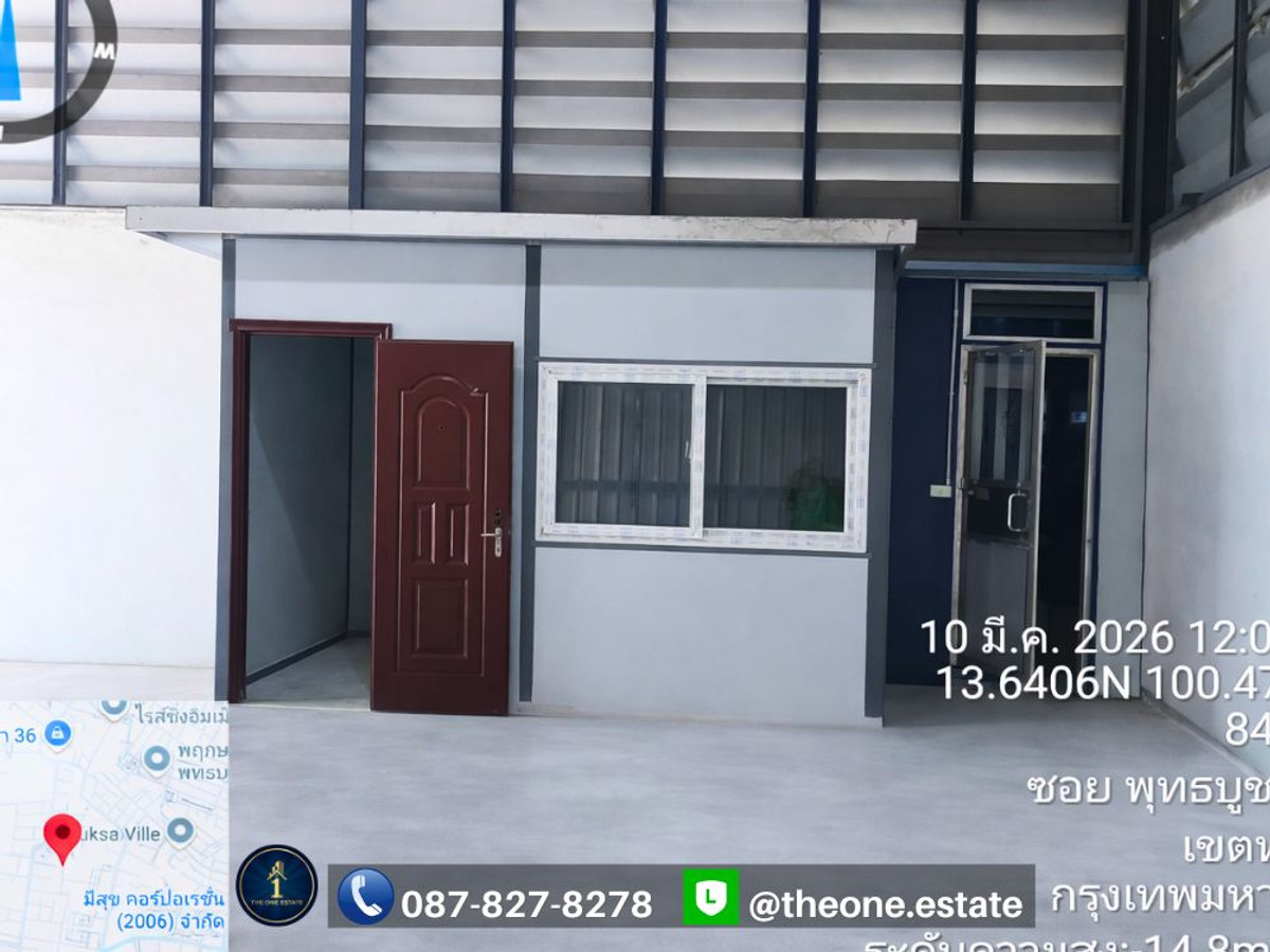 For RentWarehouseRathburana, Suksawat : 🔥 Warehouse for rent Yellow area, prime location, Phutthabucha 36 (code HR01B)