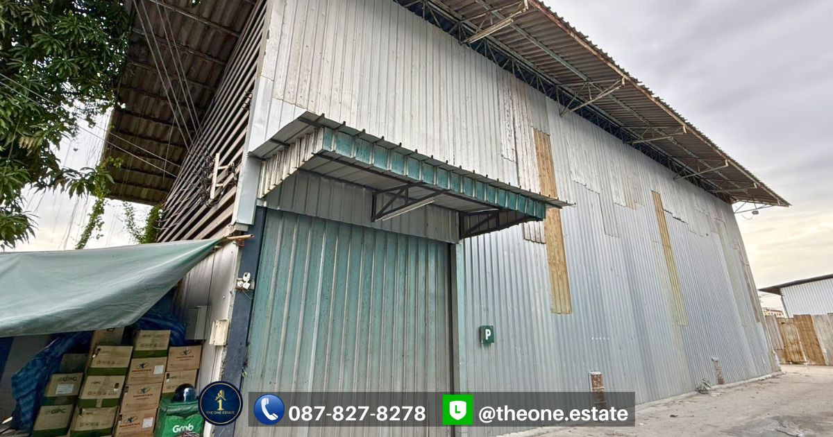ให้เช่าโกดังราษฎร์บูรณะ สุขสวัสดิ์ : 🏭 ให้เช่าโกดังสำเร็จรูปทำเลทอง พุทธบูชา 36 (140 ตร.ม.) | Prime Warehouse for Rent in Phuttha Bucha 36