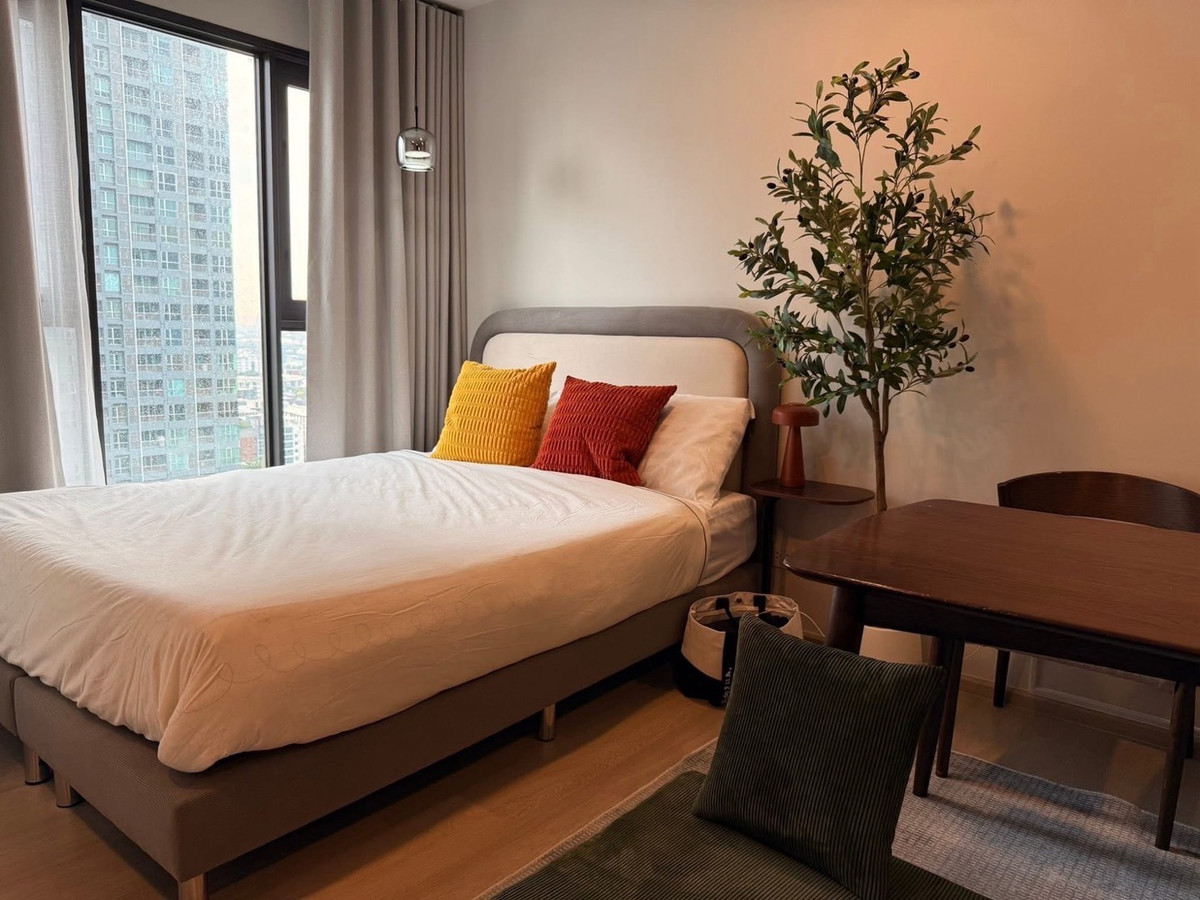 For RentCondoOnnut, Udomsuk : For rent: Aspire Onnut Station, 19th floor, price 18,000 baht, size 27 sq m, next to BTS On Nut 200 meters 🚝 near Lotus Sukhumvit 50.