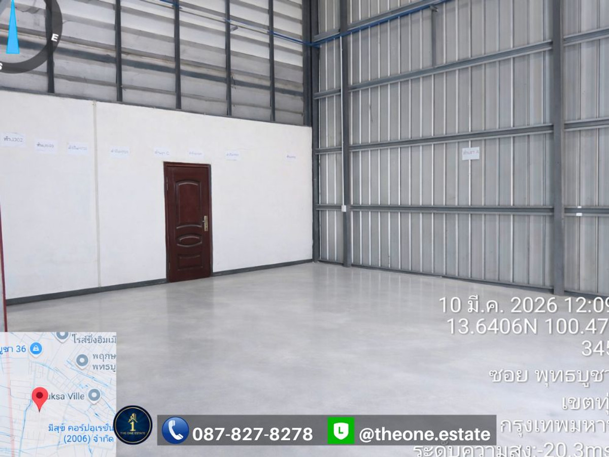 For RentWarehouseRathburana, Suksawat : 🔥 Warehouse for rent Yellow area, prime location, Phutthabucha 36 (code HR01B)