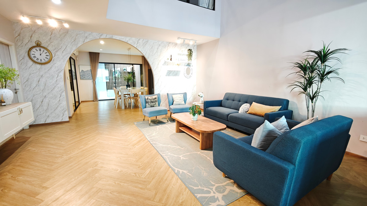 For RentHousePattanakan, Srinakarin : Townhome for rent, 3bedrooms Nirvana Define Srinakarin-Rama 9