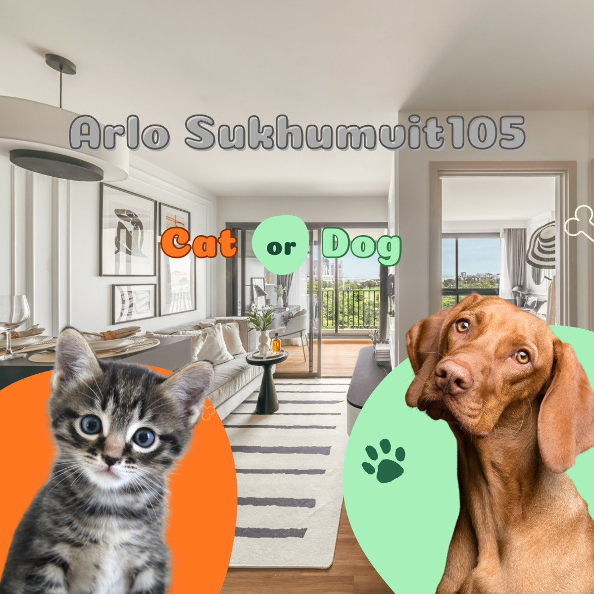 ขายคอนโดบางนา แบริ่ง ลาซาล : 🔥𝐒𝐀𝐋𝐄🔥𝐀𝐑𝐋𝐎 𝐒𝐮𝐤𝐡𝐮𝐦𝐯𝐢𝐭 𝟏𝟎𝟓-𝐏𝐞𝐭-𝐅𝐫𝐢𝐞𝐧𝐝𝐥𝐲 𝐂𝐨𝐧𝐝𝐨