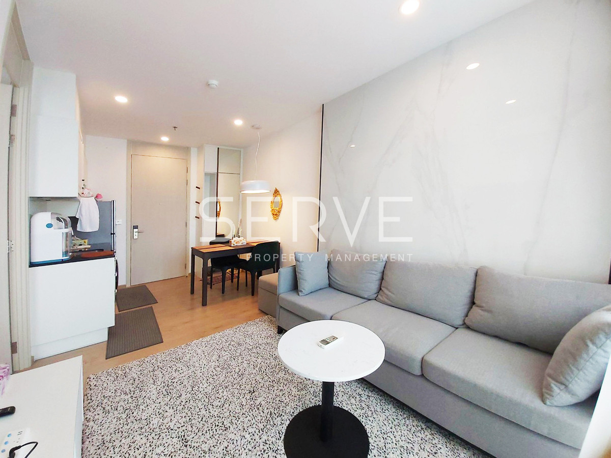 For SaleCondoSukhumvit, Asoke, Thonglor : 🔥Best Price 5.67 MB🔥- Nice Room 1 Bed 35.14 sq.m. High Fl. 15+ Unit with Unblock of North side Close to MRT Sukhumvit & BTS Asok 550 m. at Noble Recole Sukhumvit 19 Condo / For Sale