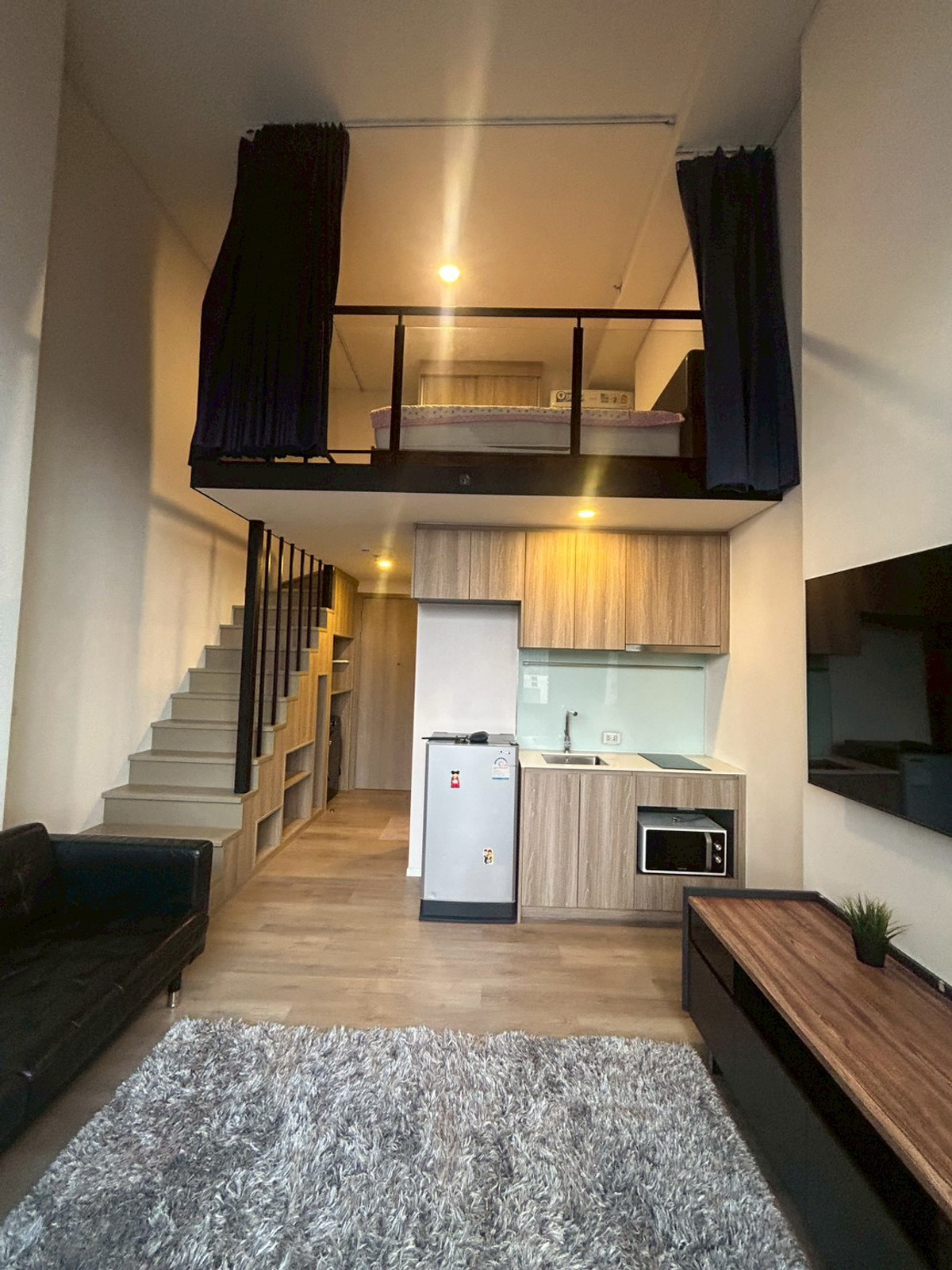 For RentCondoOnnut, Udomsuk : Urgent Condo for rent Duplex 1 bedroom at Siamese Sukhumvit 87 | near BTS On Nut