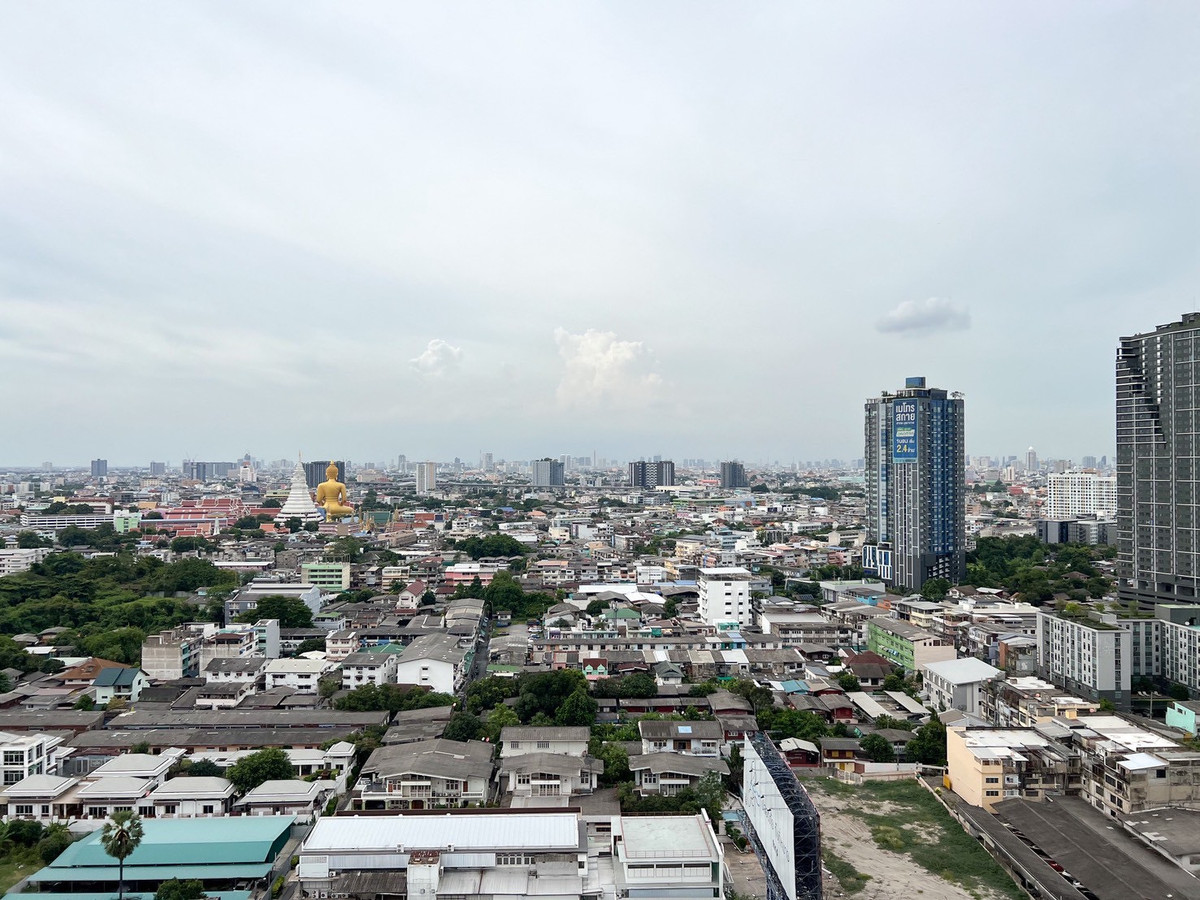 For RentCondoThaphra, Talat Phlu, Wutthakat : Condo for rent Rich Point Wutthakat Beautiful new room, right next to the BTS.