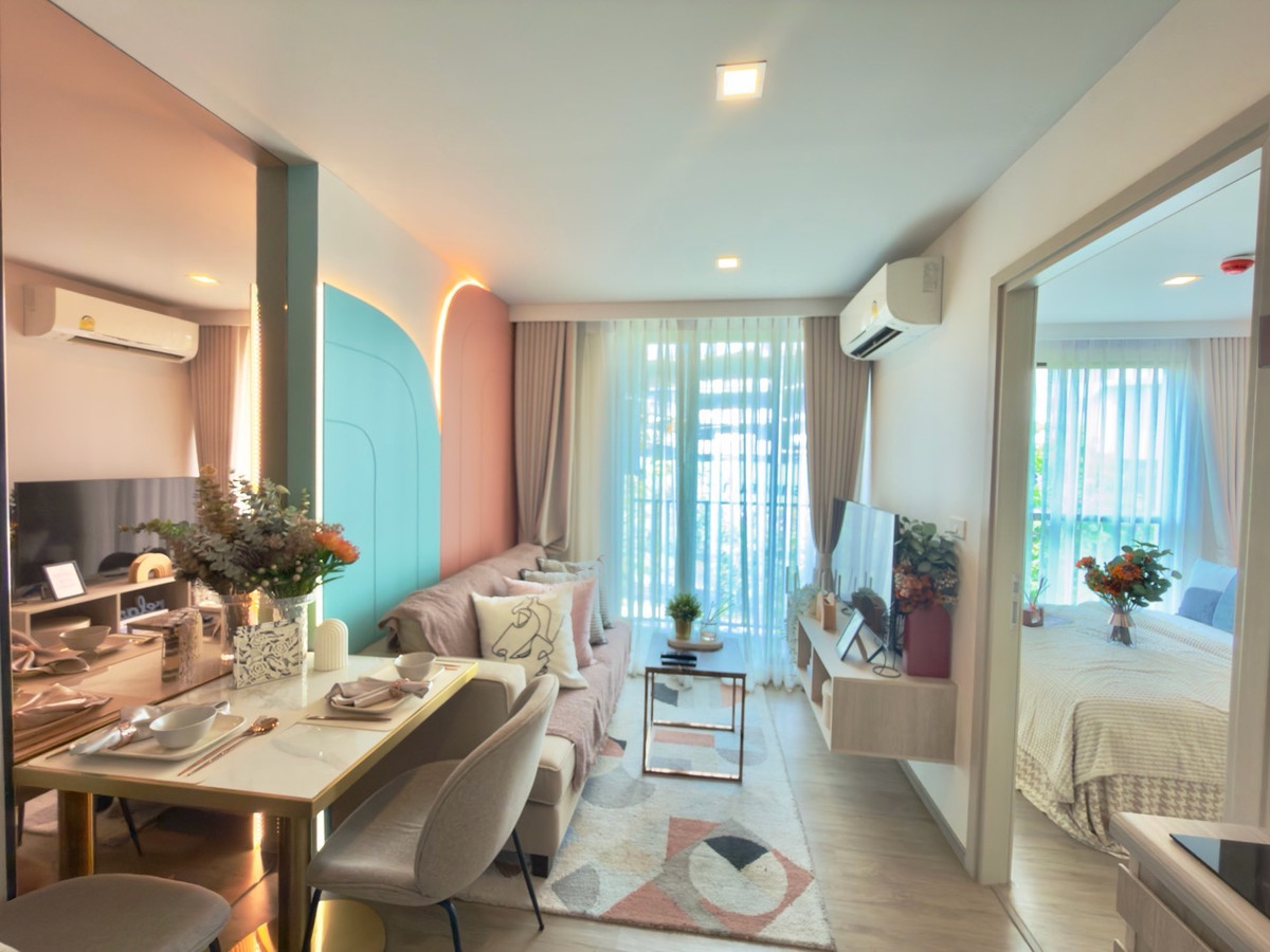 For SaleCondoRayong : Sample room for sale💝🔥cheapest price The real picture is fully decorated as in the picture.