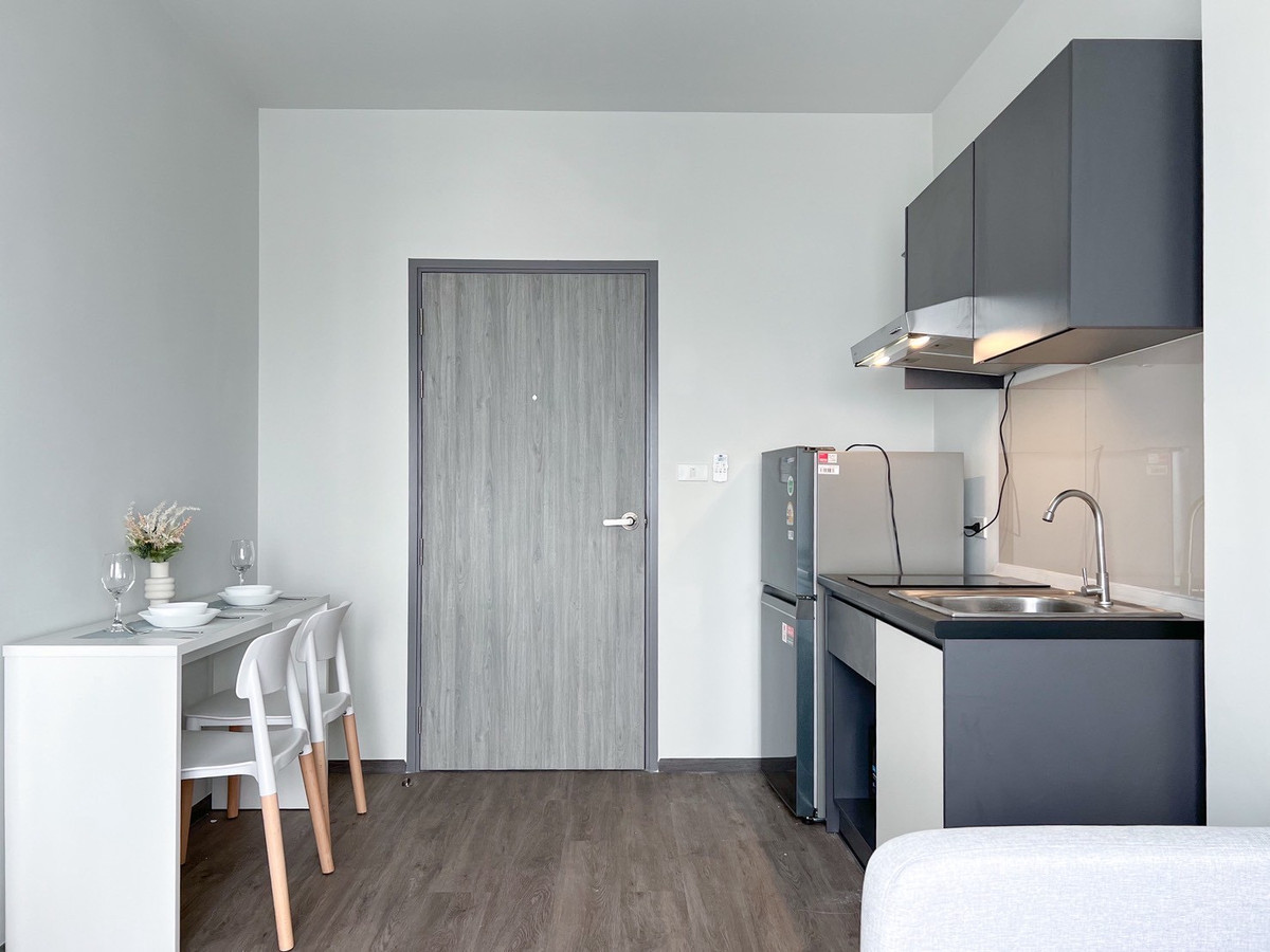 For RentCondoThaphra, Talat Phlu, Wutthakat : Condo for rent Rich Point Wutthakat Beautiful new room, right next to the BTS.