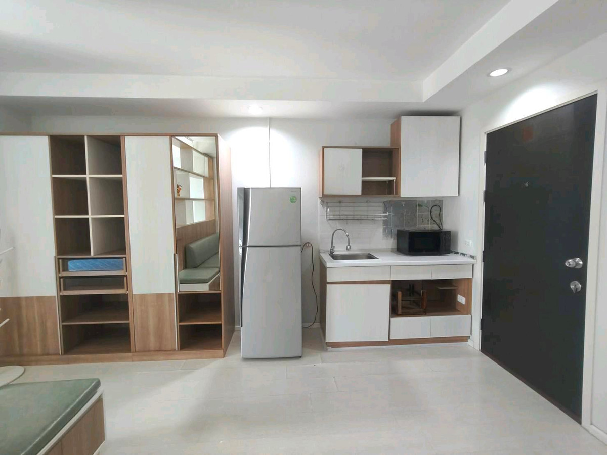 For RentCondoOnnut, Udomsuk : 🔥 For rent The Log 3 Sukhumvit 101/1, beautiful room, good price, near BTS, only 7,500 baht/month, near BTS Udomsuk and BTS Punnawithi.