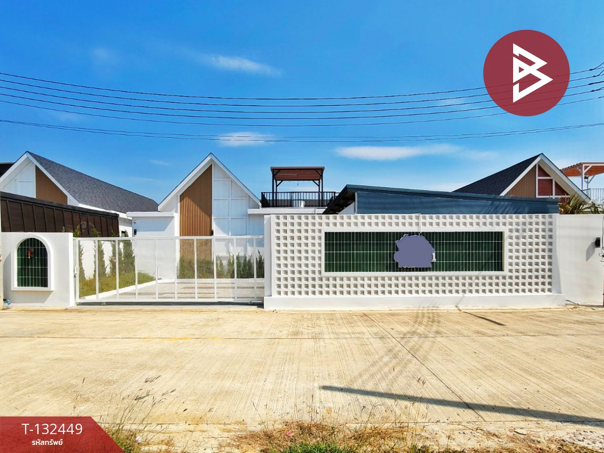 For SaleHouseRatchaburi : Single-storey detached house for sale, area 1 ngan 12.8 sq m, Ban Pong, Ratchaburi.