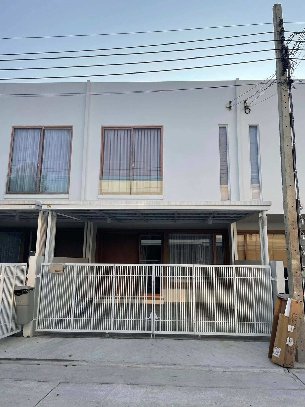 ให้เช่าทาวน์โฮมบางนา แบริ่ง ลาซาล : ME2500728 ทาวน์​โฮม​ 2 ชั้น Nora บางนา สไตล์มินิมอล ใกล้ทางด่วน & Mega บางนา