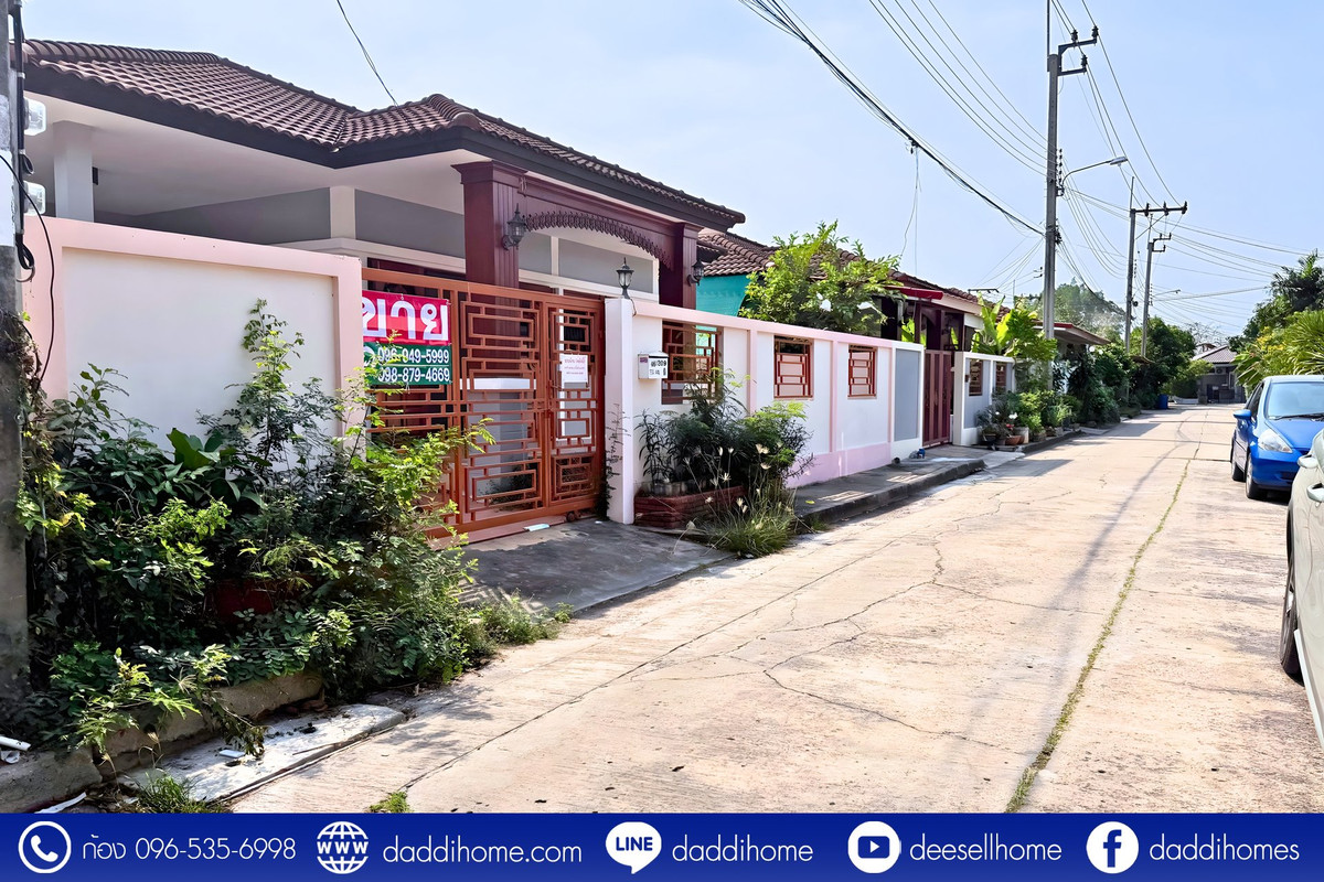 For SaleHouseNonthaburi, Bang Yai, Bangbuathong : Single-storey detached house for sale Pruksa Village 3 (Soi 12/3) newly renovated with a private viewpoint.