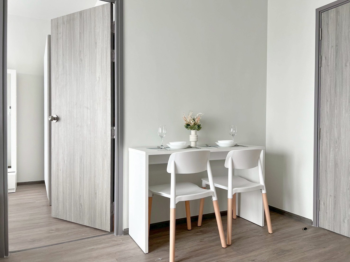 For RentCondoThaphra, Talat Phlu, Wutthakat : Condo for rent Rich Point Wutthakat Beautiful new room, right next to the BTS.