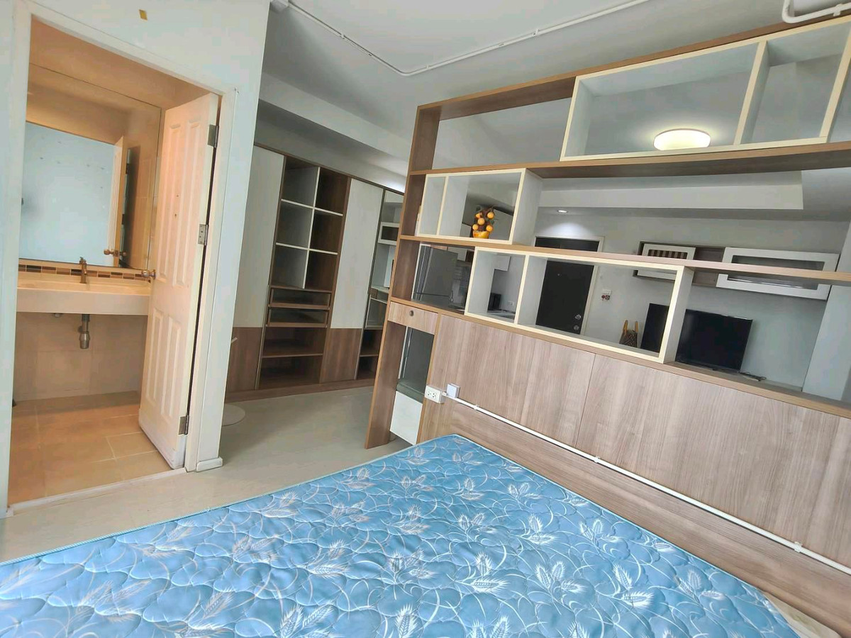 For RentCondoOnnut, Udomsuk : 🔥 For rent The Log 3 Sukhumvit 101/1, beautiful room, good price, near BTS, only 7,500 baht/month, near BTS Udomsuk and BTS Punnawithi.