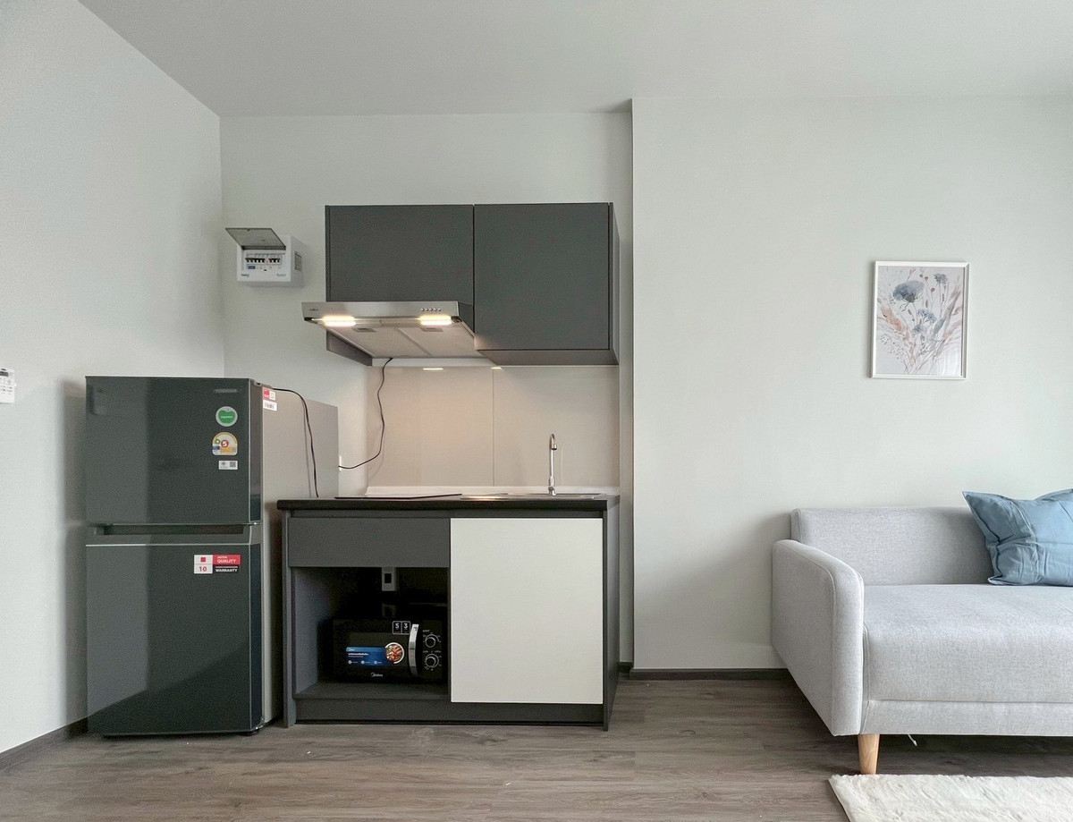 For RentCondoThaphra, Talat Phlu, Wutthakat : Condo for rent Rich Point Wutthakat Beautiful new room, right next to the BTS.