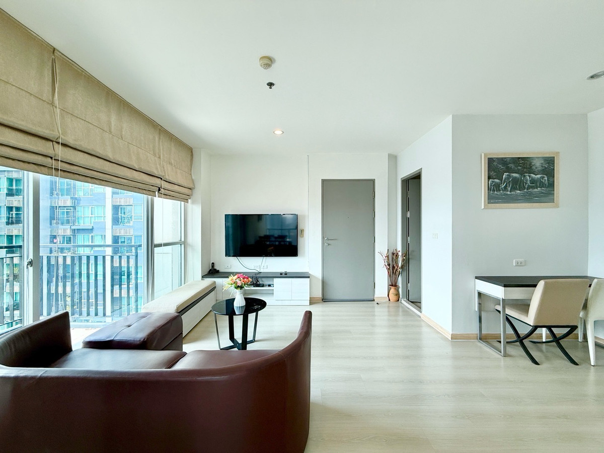 For RentCondoRatchadapisek, Huaikwang, Suttisan : 🚀 Life Ratchadaphisek - 65 sq m. 2 bedrooms, 2 bathrooms, ready to move in 092-545-6151 (Team)