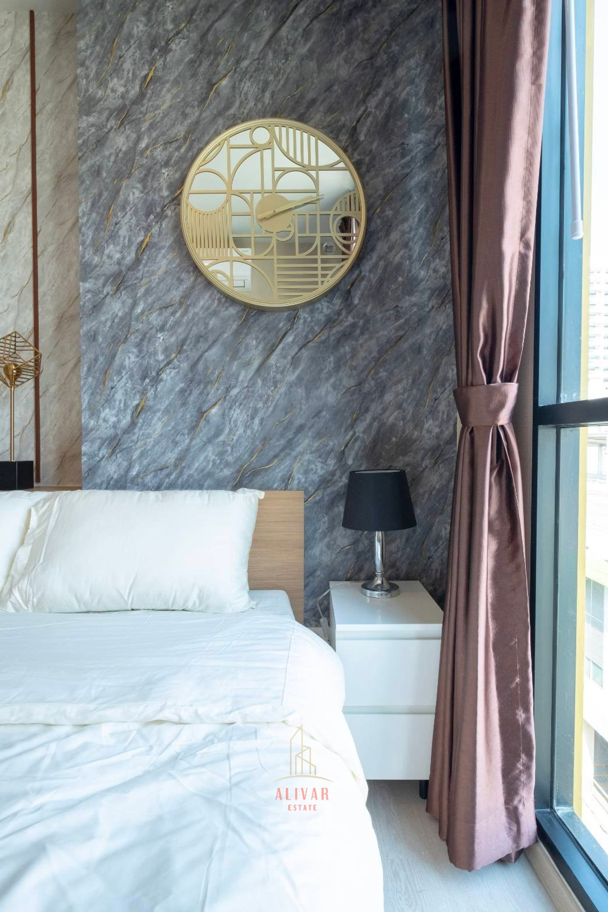 For RentCondoBangna, Bearing, Lasalle : RC021526 Fully furnished corner condo for rent at NUE Noble Centre Bangna, next to Central Bangna.