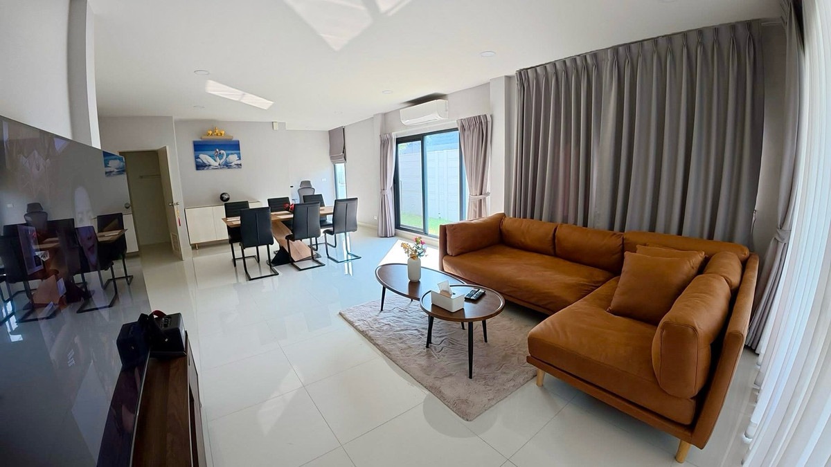 For RentHouseBangna, Bearing, Lasalle : 🌟For Rent: Detached House at Centro Bangna. Phase 1, Two-Storey 4 bedrooms and 4 bathrooms. Fully furnished and decorated.💥Rental Fee: 85,000 THB/month. 