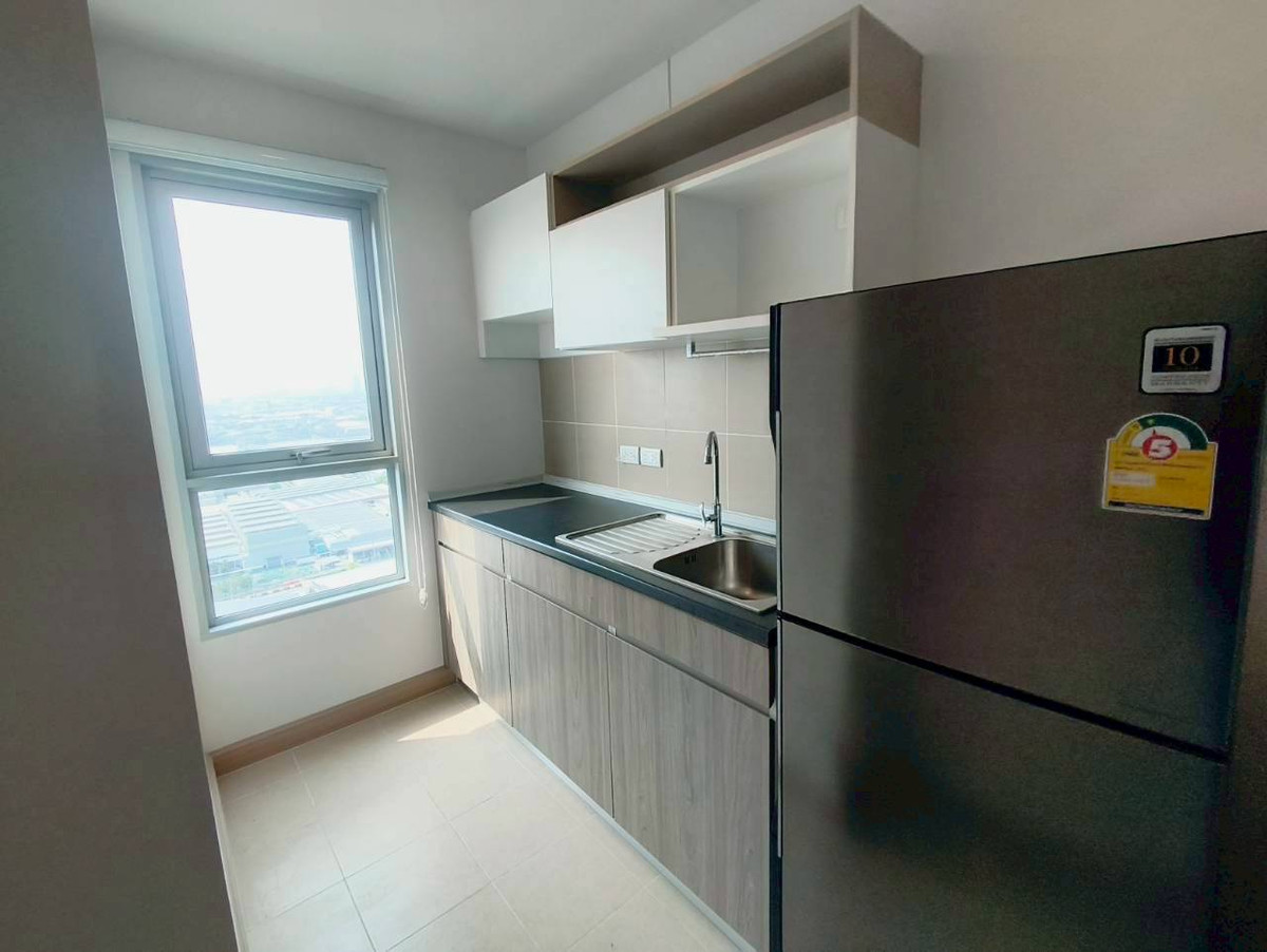 For RentCondoSamut Prakan,Samrong : PFD-07982 For rent Supalai Veranda Sukhumvit 117 near BTS Pu Chao, 2 bedrooms, 65 sq m., 28th floor.