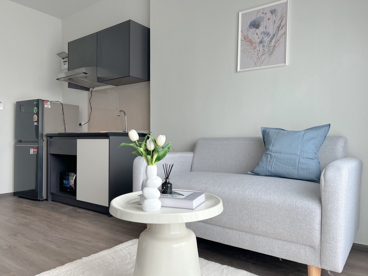 For RentCondoThaphra, Talat Phlu, Wutthakat : Condo for rent Rich Point Wutthakat Beautiful new room, right next to the BTS.