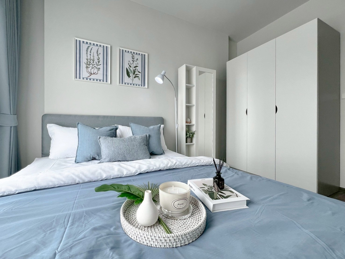 For RentCondoThaphra, Talat Phlu, Wutthakat : Condo for rent Rich Point Wutthakat Beautiful new room, right next to the BTS.