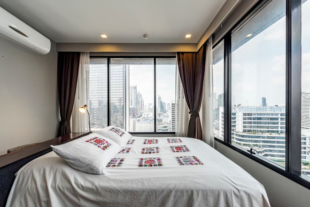 คอนโดสีลม ศาลาแดง บางรัก : 🏠✨ เอ็ม สีลม | ขาย / ให้เช่าคอนโด 2 ห้องนอน (HBH-ST-160)