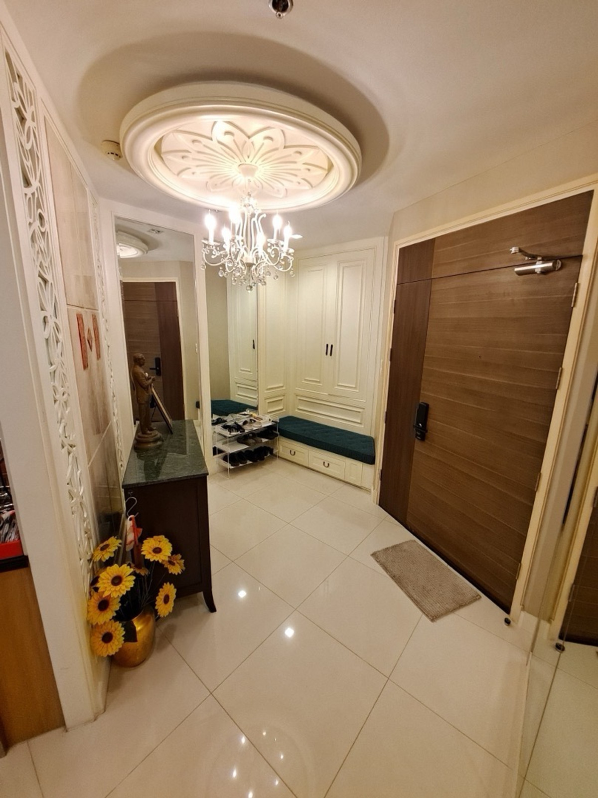 For RentCondoRama3 (Riverside),Satupadit : For rent, Condo Supalai Prima Riva, south side, Chao Phraya River view, 3 bedrooms, 3 Bedrooms / 5 Bathroom.