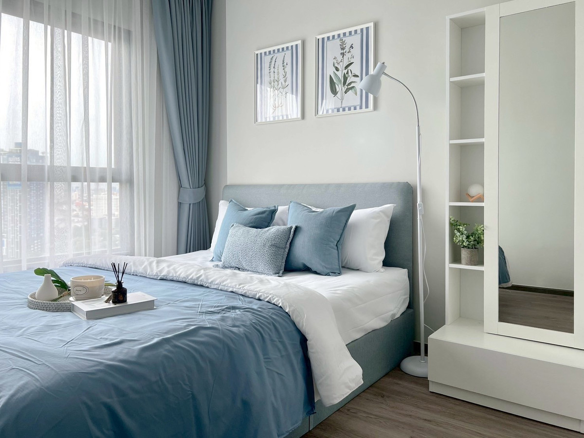 For RentCondoThaphra, Talat Phlu, Wutthakat : Condo for rent Rich Point Wutthakat Beautiful new room, right next to the BTS.