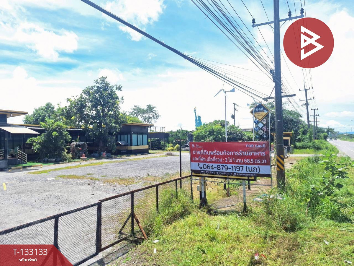 For SaleLandKhon Kaen : Hotel for sale with land, area 3 rai 1 ngan 68.5 sq m, Chum Phae, Khon Kaen