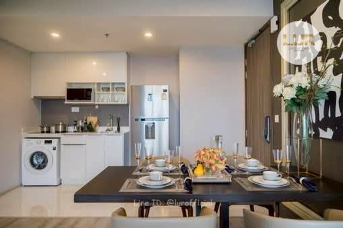 For RentCondoOnnut, Udomsuk : Condo for rent Ideo Mobi Sukhumvit 66, next to BTS Udomsuk, 2 bedrooms, 2 bathrooms, 3 parking spaces.