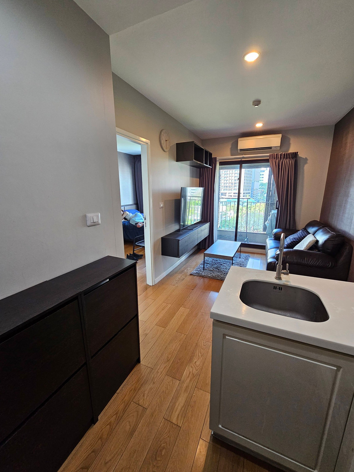 For RentCondoSukhumvit, Asoke, Thonglor : For Rent : lette Dwell Sukhumvit 26 BTS Phrom Phong 1 bedroom, 1 bathroom, beautiful room, fully furnished. Ready to move in